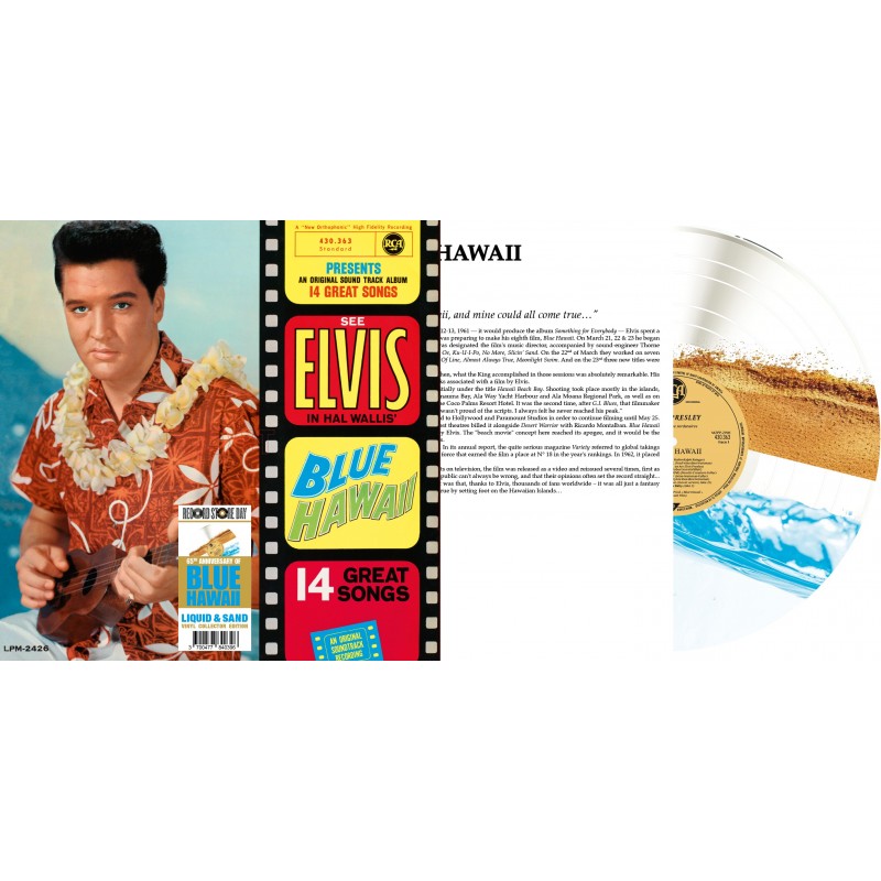 Elvis Presley: Elvis Presley - Blue Hawaii – Tower Records Dublin