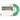 Indies Emerald With White Splatter Vinyl