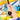 Yellow & Blue Transparent Vinyl