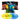 Transparent Yellow & Blue  Vinyl