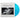 Crystal Clear & Solid Blue Mixed Vinyl
