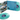 Limited Numbered Clear & Turquoise Marbled Vinyl  