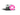Neon Pink White Splatter Vinyl