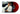 Red & Black Marble Vinyl 