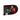 Indies Galaxy Ruby Translucent & Black Opaque Vinyl 