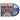 F.O.R.D. Edition Blue Base With White Sunburst & Red Splatter