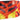 Indies Orange Yellow & Purple Marble Vinyl