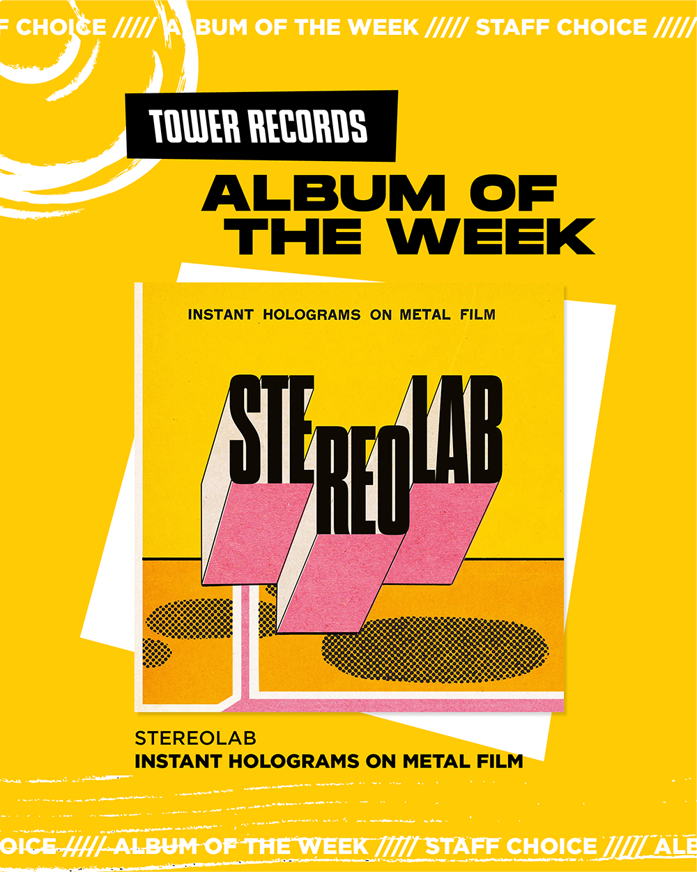Album of the Week: Stereolab – Instant Holograms on Metal Film