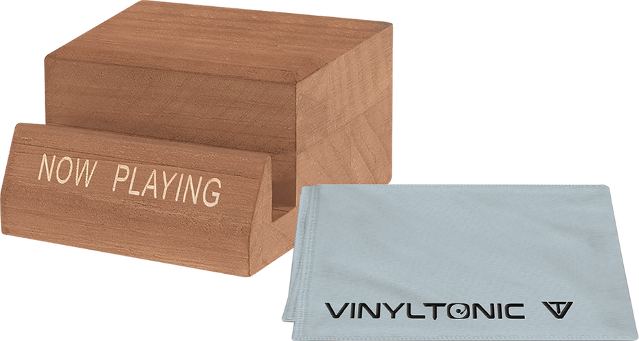 Now Playing Stand’ + Microfibre Cloth